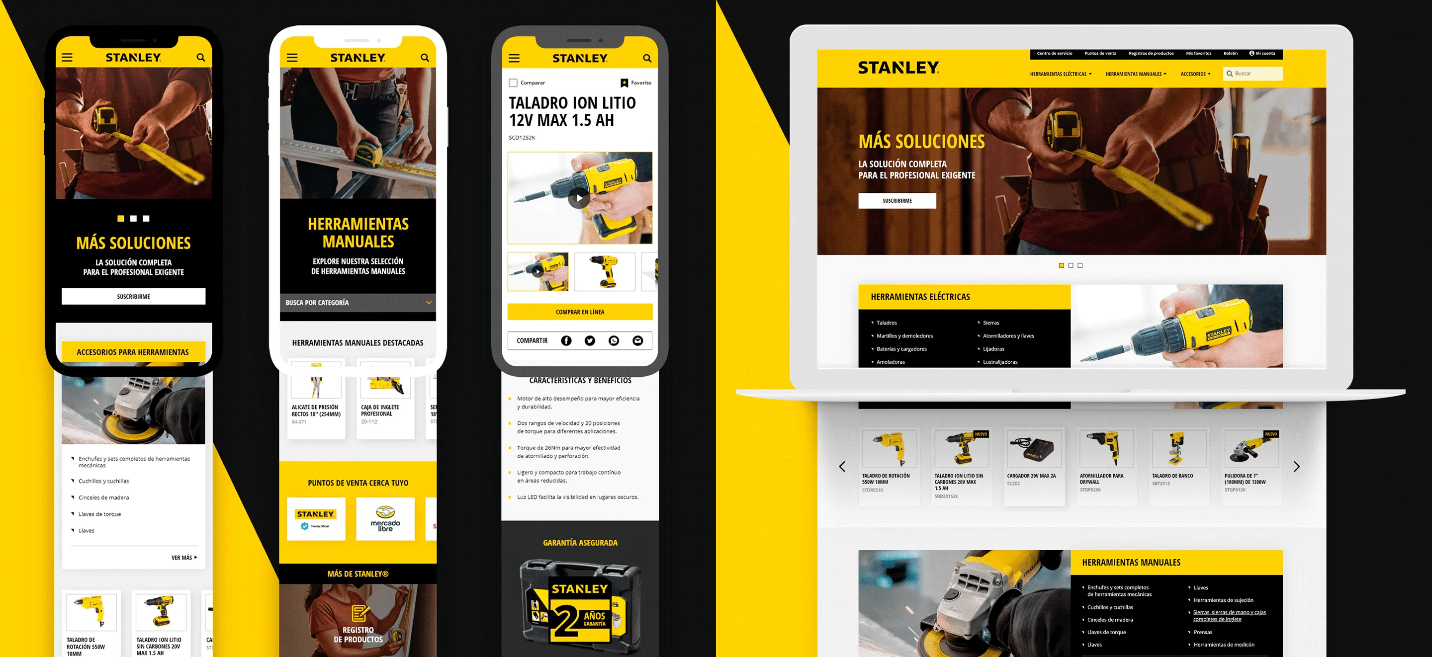 Stanley tools - reponsive